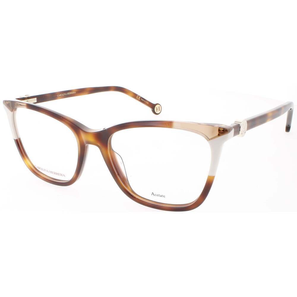 NWT Carolina Herrera CH 0057-C1H Hvnivory 53mm Eyeglasses